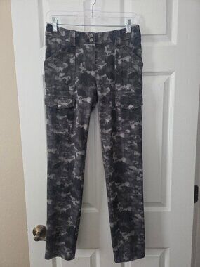 Anatomie Gray Camo Cargo Pants XS